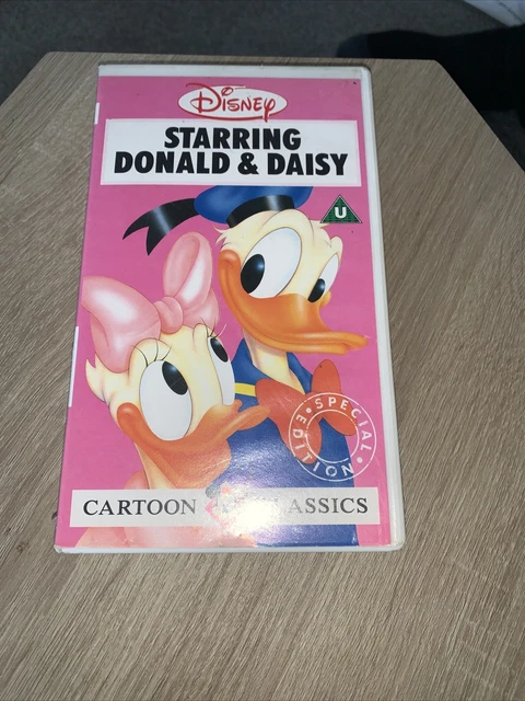 DISNEY CARTOON CLASSICS Starring Donald and Daisy [VHS Tape] £4.99 ...