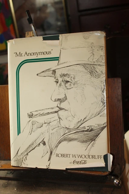 1982 "Mr. Anonymous" Robert W. Woodruff of Coca Cola Charles Elliott HB DJ