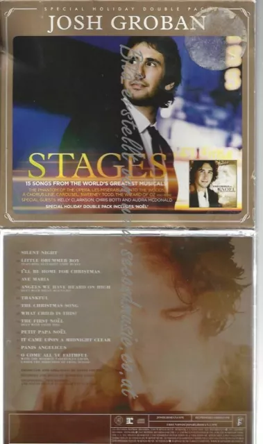 CD-- Josh Groban  Stages / Noël - Special Holiday Double Pack