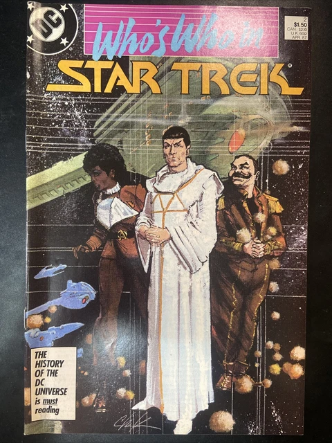DC Comics "Who's Who In Star Trek" April 1987 #2 Comic Book