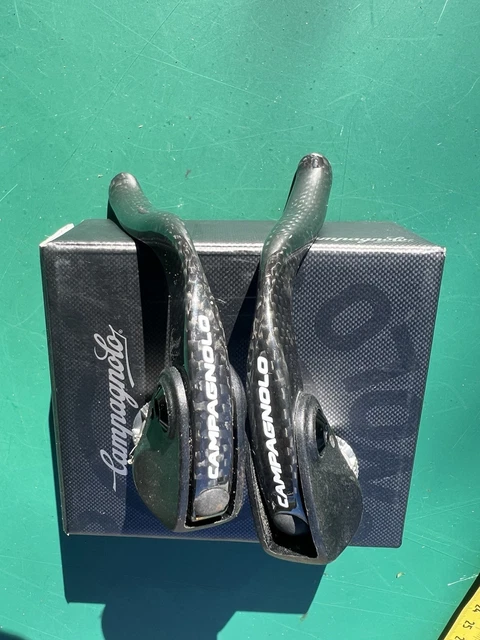 Paire De Leviers Campagnolo Mirage 9v Ergo - Reconditionnés Par Pro (REBUILT ERG13)