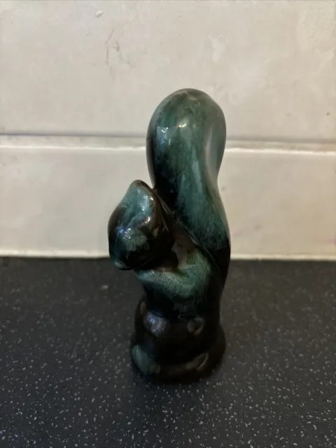 Vintage Canadian Blue Mountain Pottery Squirrel Decorative Collectable Retro