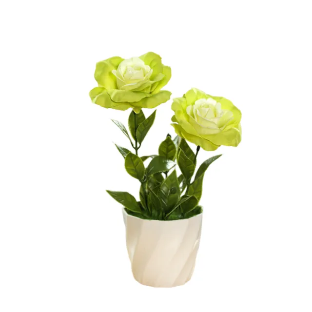 Bouquet decorativo in vaso fiore vero tocco resistente alle intemperie fiore in vaso finto
