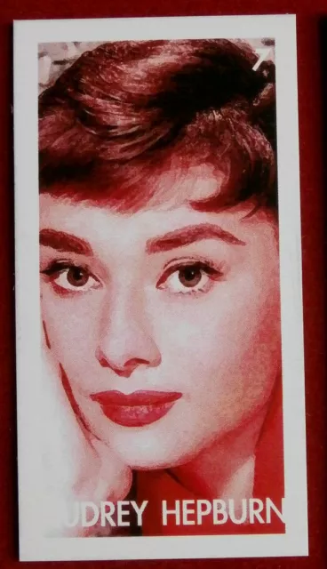 AUDREY HEPBURN - Card # 07 issued by Redsky in 2011