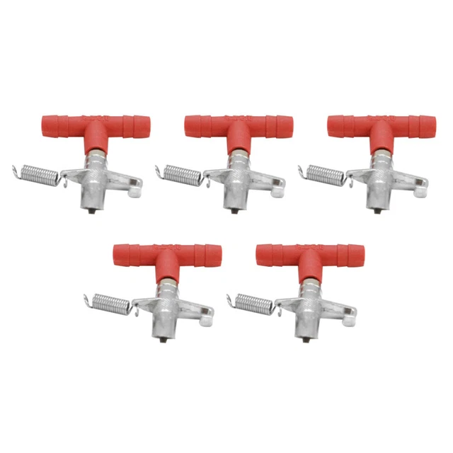 5 pz Alimentatore per acqua fontana coniglio gabbia per bere 2
