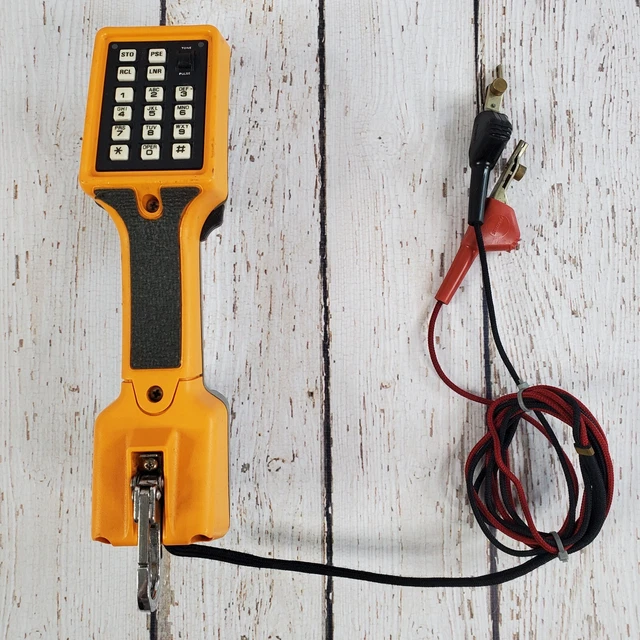 Fluke HARRIS TS22AL Telephone Test Set Piercing Pin Clips Butt Set Lineman