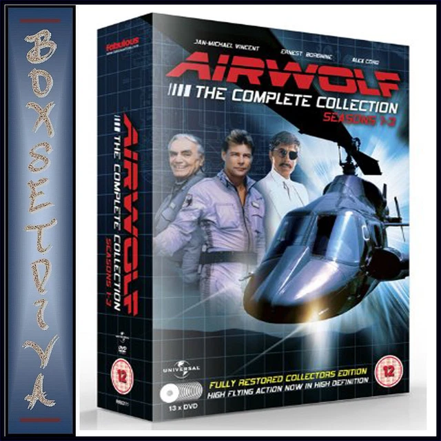 AIRWOLF - THE Complete Series DVD Set New and sealed $75.95