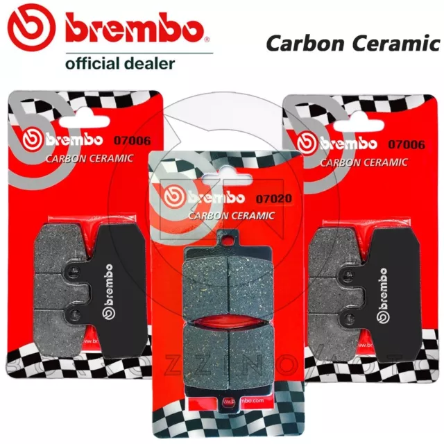 Kit Pastiglie Freno Brembo Anteriori + Posteriori Aprilia Atlantic 500 2002/2005