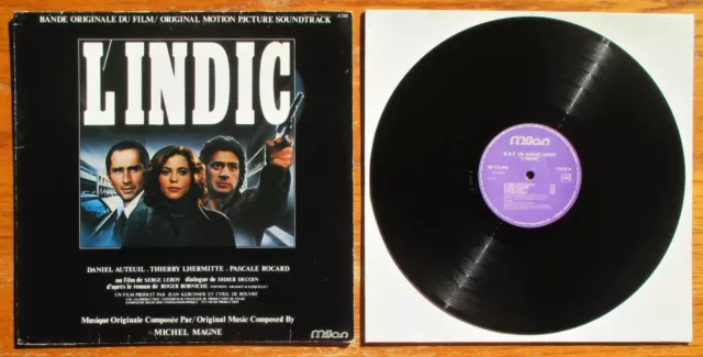 LP 1983  Michel MAGNE BOF " L'indic " Chez Milan N° A200 - Disque proche du NEUF