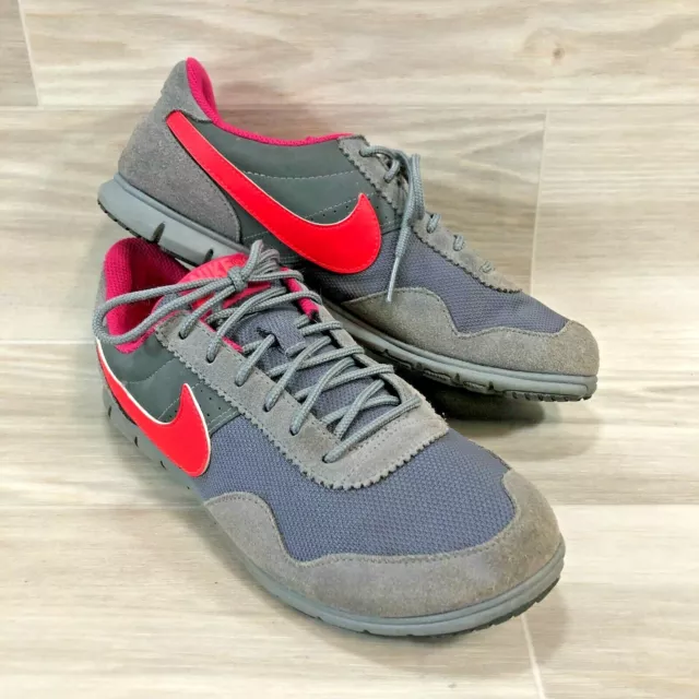 Nike Victoria Running Sneakers Womens 7.5 Gray Lace Up Low Shoes 525323-066 EUC!