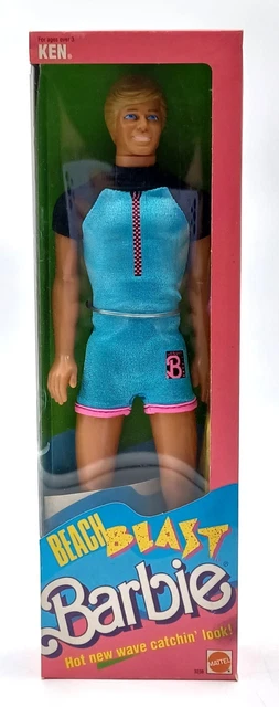 Poupée Barbie Sun Magic (beach Blast) – Mattel 3237 – Édition 1988 – Europe/Malaysia