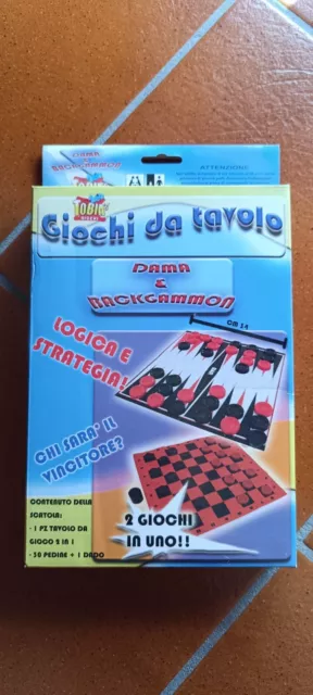 Gioco Da Tavolo Dama & Backgammon