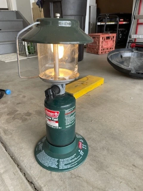 Coleman Lantern, Single mantel