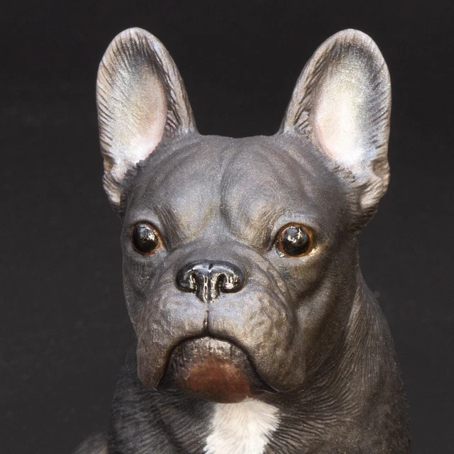French Bulldog Statue Sitting 2 Urn/Figurine,