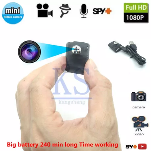 64GB Smallest DVR HD 1080P Screw Covert Camera Ultra Long Time Working Camcorder