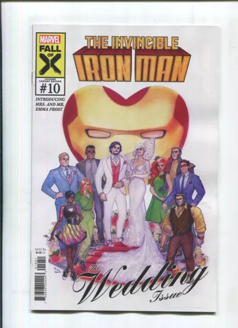 Invincible Iron Man #10 - Meghan Hetrick "Homage" Variant Cover - Marvel/2023