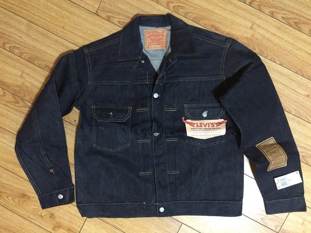 NWT LEVI LVC 507 XX Type 2 1953 Vintage Denim Jacket Size 44