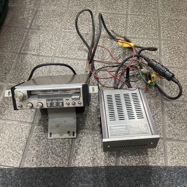 Pioneer KP-707G component カーステレオ カセットデッキ 当時物
