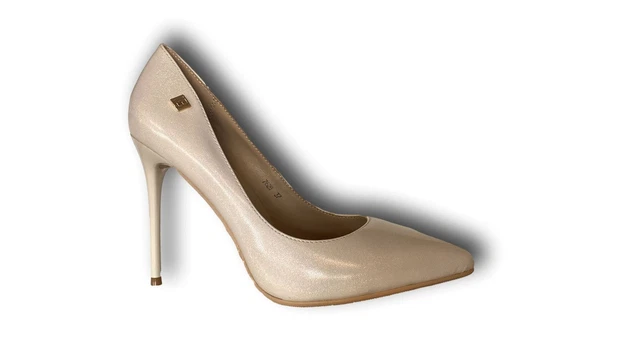 LAURA BIAGIOTTI 7628 Scarpe Donna Decollete Tacco Alto Beige EUR 24 00 PicClick IT