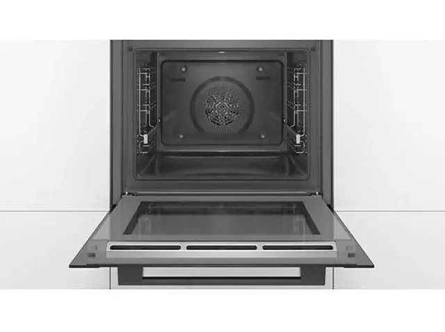 Horno Bosch HBA372EB0, Multifunción, Pirolítico/por agua, 71 l, Aire caliente 3D 3