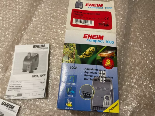 EHEIM Compact 1000 AQUARIUM PUMP