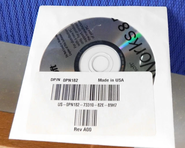 Microsoft Works 8.5 Installation CD 8.5 Brand New Sealed