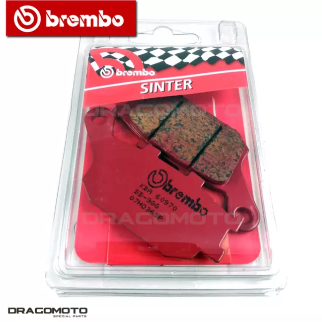 SUZUKI GSR 750 2013 2014 plaquettes de frein arrière SA BREMBO sinter fritte ...