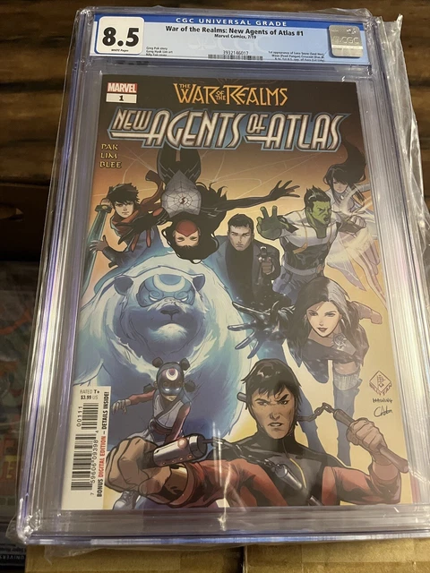 War of the Realms New Agents of Atlas 1 CGC 8.5 Many First Appearance