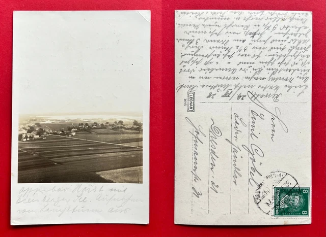 Foto AK Ostseebad REWAHL Rewal 1928 Panorama Ortsansicht  ( 114869