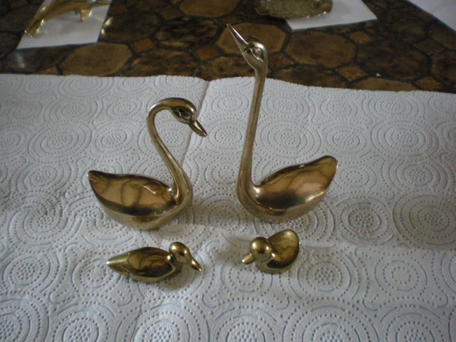 Lot De 6 Canards Et Sous-verres Vintage – Plaqué Argent – Franz – Bon état