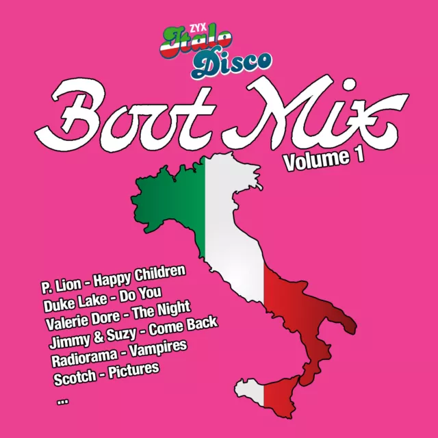 CD ZYX Italo Disco Bateau Mix Vol.1 D'Artistes Divers