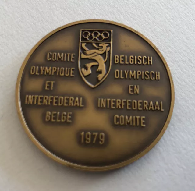 Medal Bronze Committee Olympic Belgium REF68635