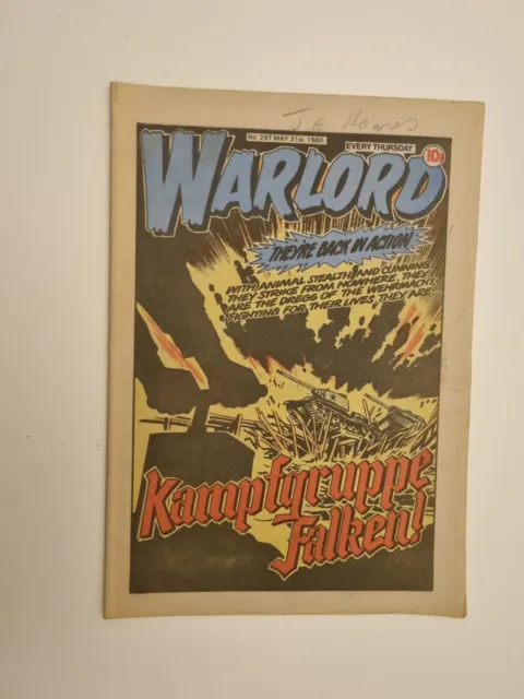 Warlord and Bullet Comic No 297 - 31st May 1980