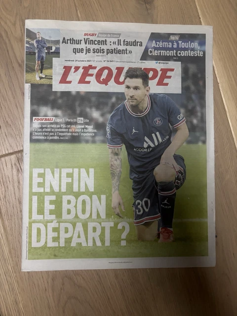 JOURNAL L'EQUIPE 26 Octobre 2013 + Magazine Special Football Ajaccio EUR 9,00 - FR