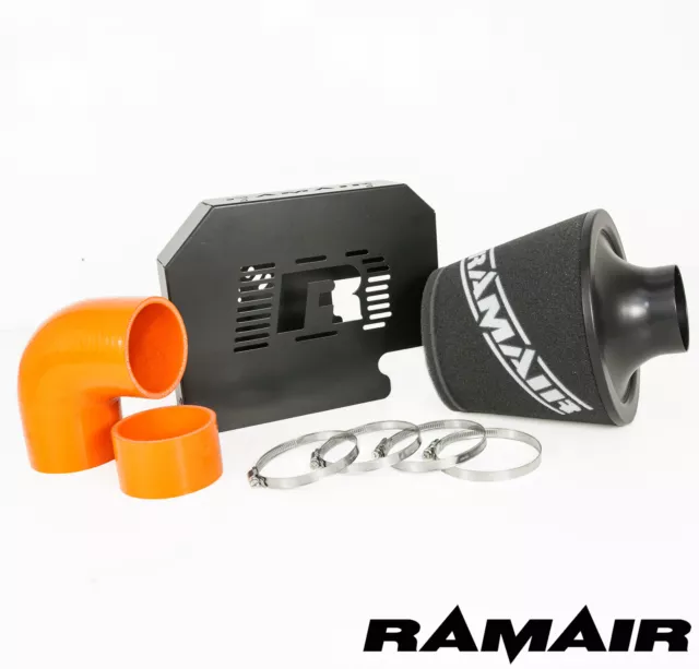 Kit filtre � air orange Ramair et support ECU pour Ford Focus ST225 MK2 groupe A