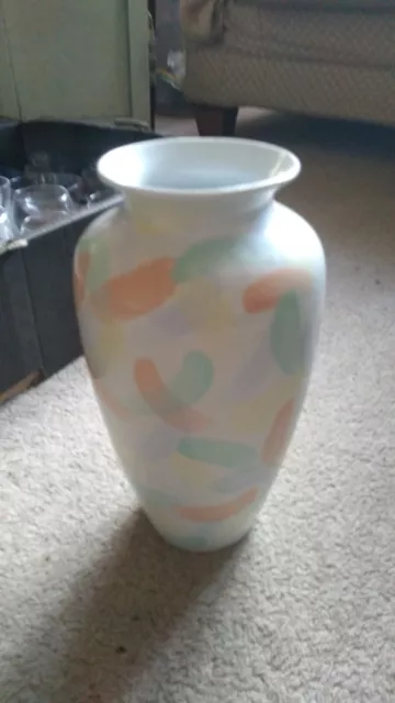 Hand Painted Poole Pottery Vase