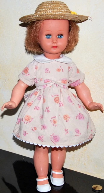 Ancienne Poupée Capi Française Articulée 62cm – Yeux Dormeurs – Collection
