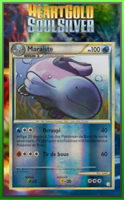 Maraiste Reverse - HeartGold and SoulSilver - 9/123 - Carte Pokémon Française