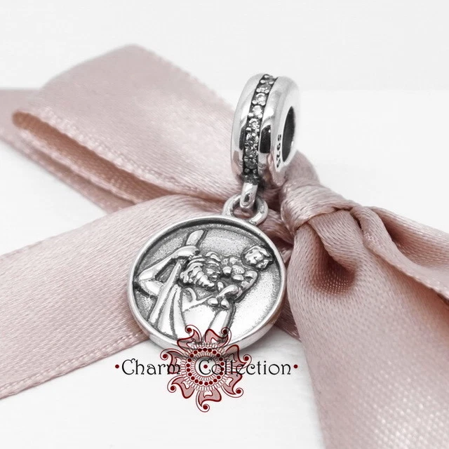 Pandora Saint Christopher Guardian of Travel Charm 791715CZ 