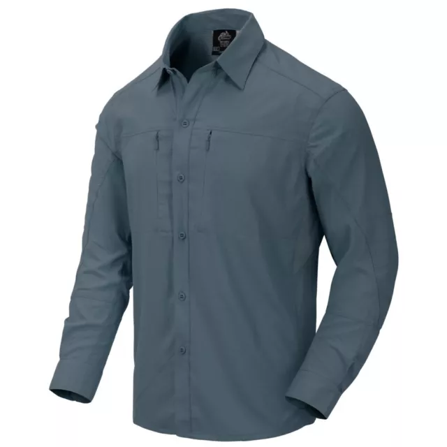 Helikon-Tex Trip Shirt Lite - Camisa Protectora UV Cobalto Marino Camisa Funcional Exterior