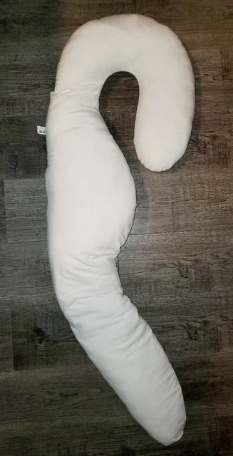 Chill Multi-Use Pregnancy Pillow - Support for Back, Hips, Legs, Belly - J-Shape