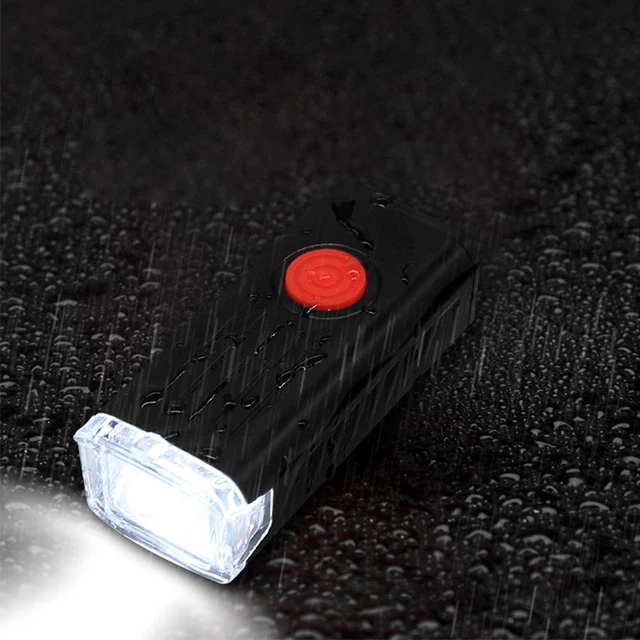 LED USB Imperméable Lampe de vélo Lumières de vélo Phare Feux arrière avant