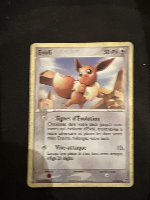 Carte Pokemon Evoli 63/100 Commune Tempête de Sable Bloc EX