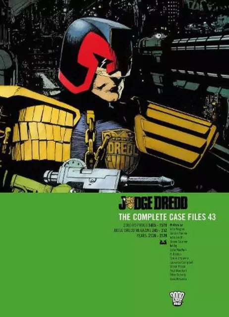 Judge Dredd: The Complete Case Files 43 by John Wagner Paperback Book