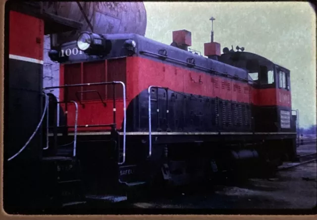 IRK3295:Railroad Train Slide - Illinois Central Locomotive #1001