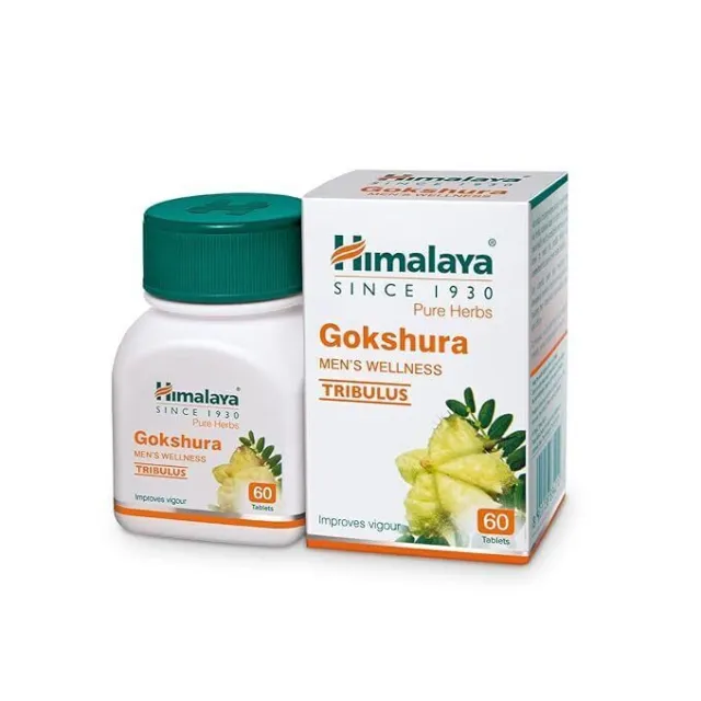 Himalaya Gokshura Herbal 60 compresse Benessere sessuale maschile Migliora...