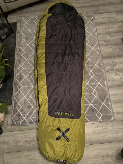 OEX LEVIATHAN EV 900 Hydrophobic 4 Season Sleeping Bag RRP 240