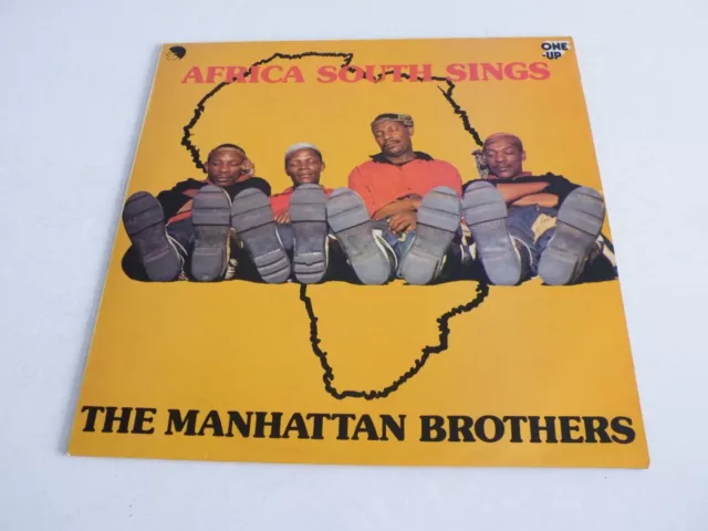 The Manhattan Brothers 'Africa South Sings' Lp Uk Emi One Up 1976 Neuausgabe