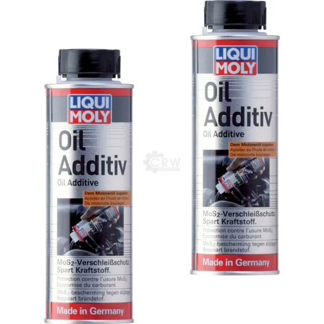 2x Liqui Moly 200ml Huile Additif Complément MoS2 Protection Anti-usure [ Ö