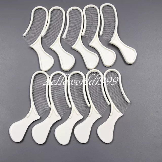 50 Pcs/Box Dental Bite Registration Disposable Impression Triple Trays Sideless